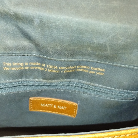 Matt and Nat crossbody vegan Leather. - Picture 4 of 11